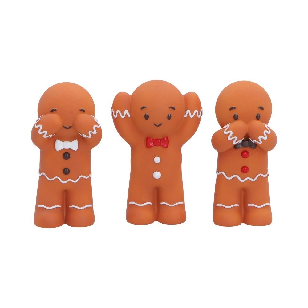 Nemesis Now - Three Wise Gingerbread Figurines - Multicolours